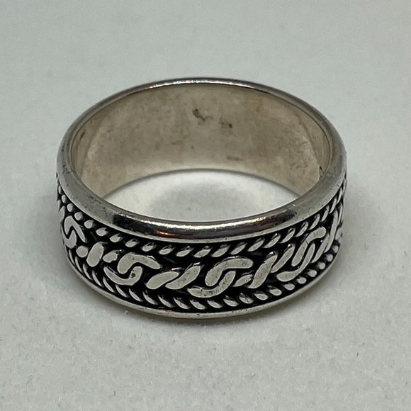 Sterling Silver Knot Band - Picture 1 of 2